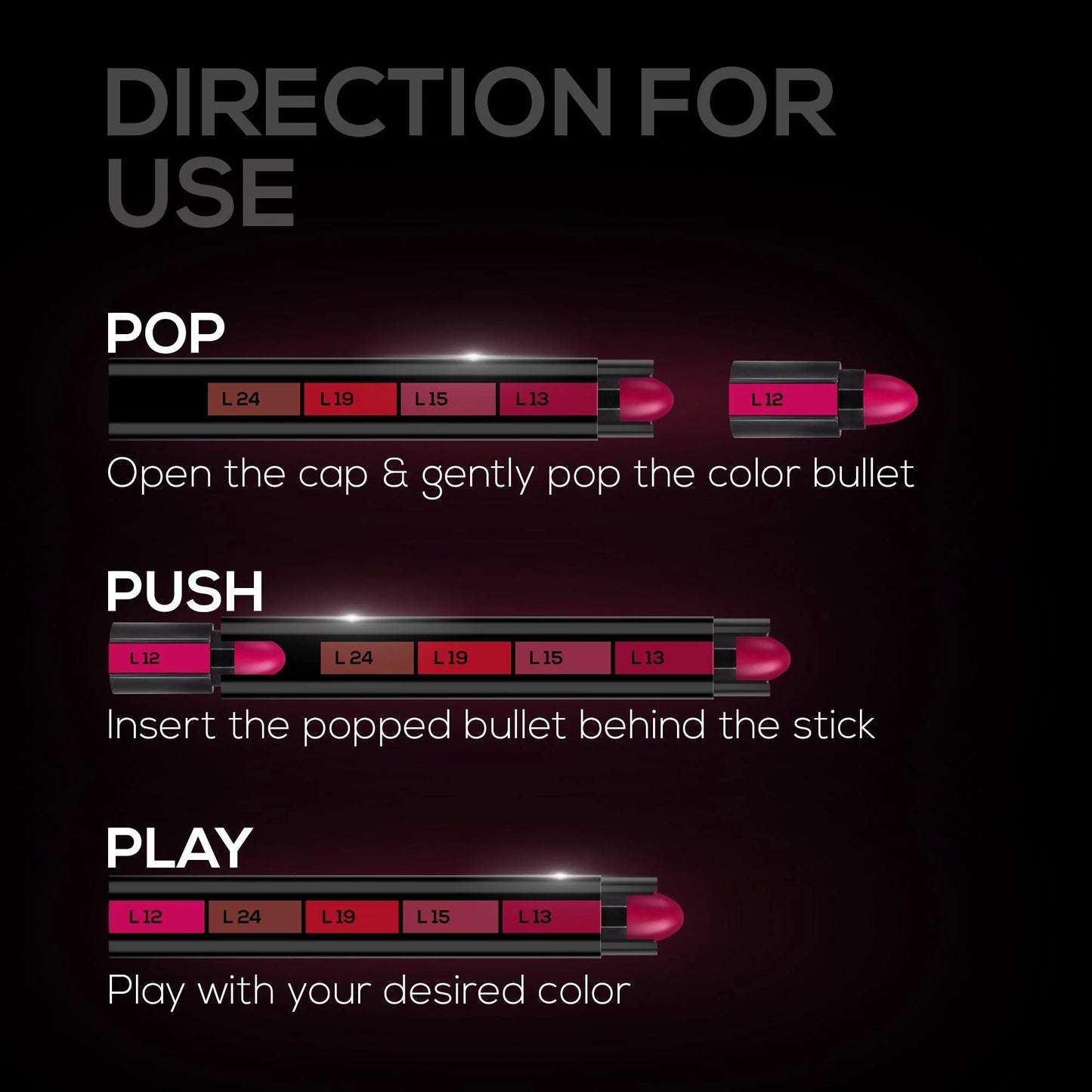 5 in 1 Lipstick
